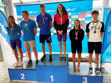 Plavalke in plavalci začeli zelo uspešno z zbiranjem medalj  (2)